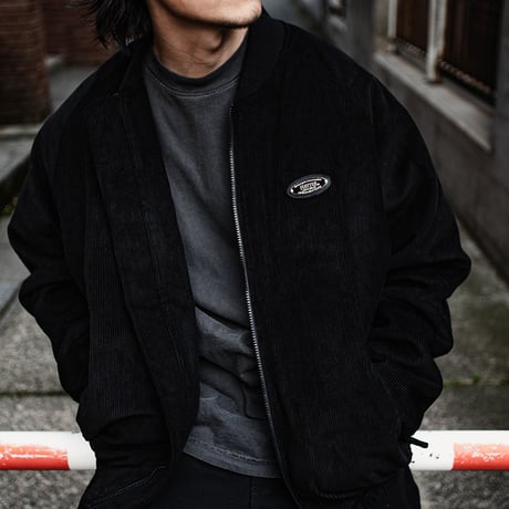 ☆セールプライス20%OFF!! FLUTTER(フラッター) CORDUROY BOMBER JACKET 3色(BLACK/BROWN/SAND)