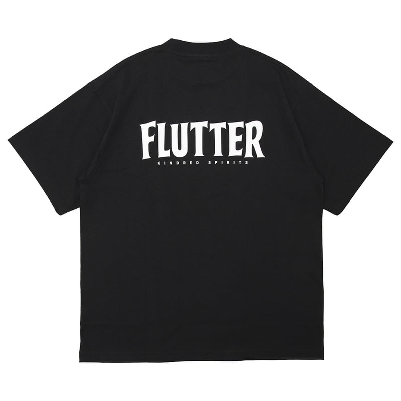 FLUTTER OG Logo S/S Tee 4色(ブラック/ホワイトxレッド/ネイビー/ホ