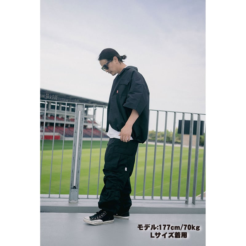 FLUTTER(フラッター) T/C Track Cargo Pants 3色(B.GREEN/L.BEIGE/BLACK) FLUTTER(フラッター) T/C Track Cargo Pants 3色(B.GREEN