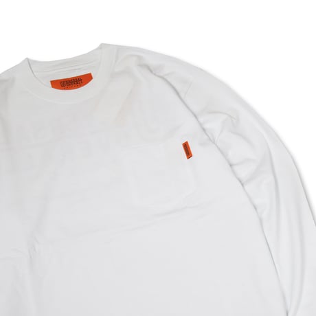 UNIVERSAL OVERALL(ユニバーサルオーバーオール) UO BACK LOGO L/S TEE26 2色(BLACK・WHITE)