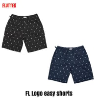 ☆セールプライス!! FLUTTER(フラッター) FL Logo easy shorts 2色(BLACK/NAVY)