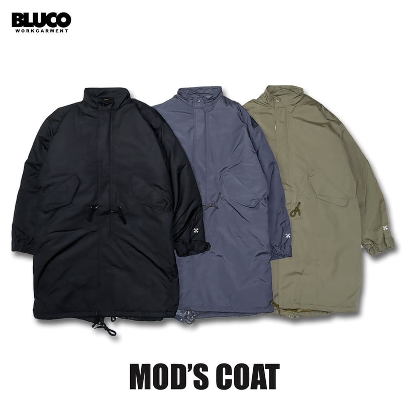 セールプライス!! BLUCO(ブルコ) OL-1375 MOD'S COAT 3色(GRY/