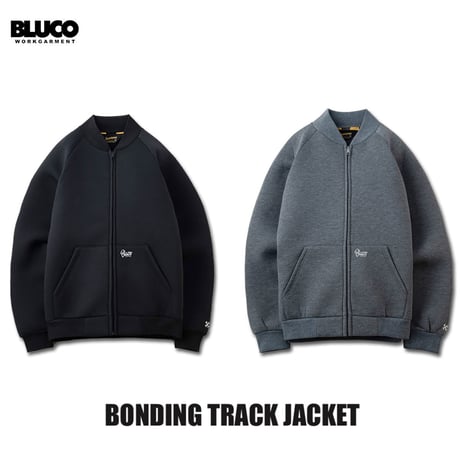 ☆セールプライス!!☆BLUCO(ブルコ) OL-1221 BONDING TRACK JACKET 2色(GRY/BLK)