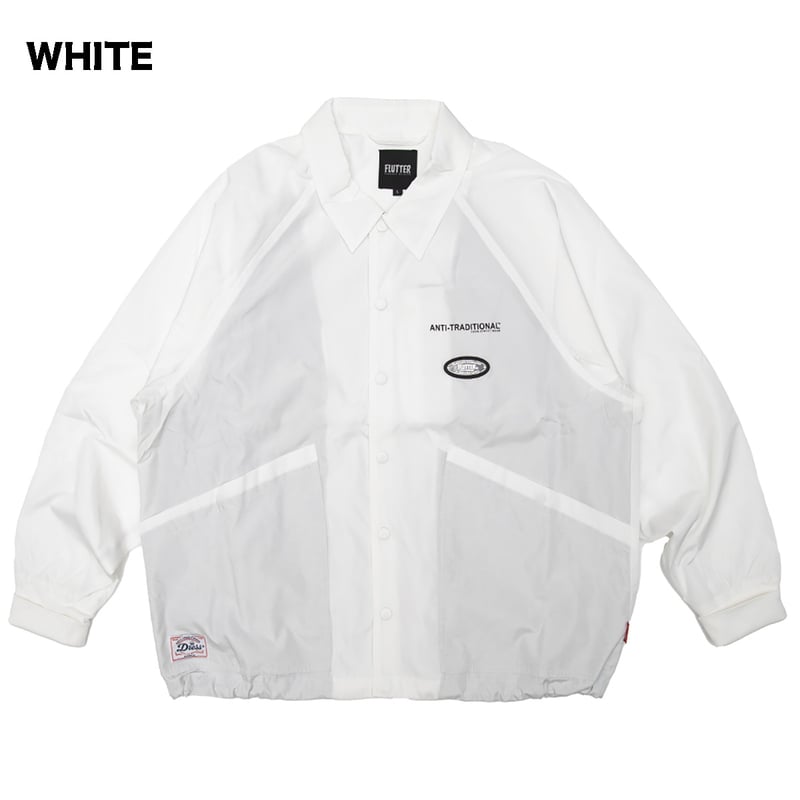 FLUTTER フラッター コーチジャケット 美品 バイカー ハーレー FLUTTER フラッター コーチジャケット 美品 バイカー ハーレー