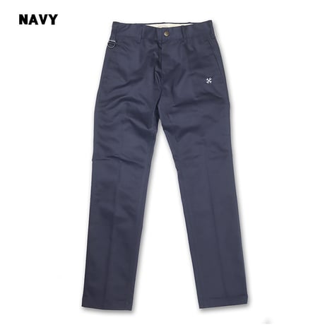 BLUCO(ブルコ) OL-41-007 STRETCH SLIM WORK PANTS (BLACK/BLUCO BLUE/GRAY/KHAKI/NAVY)