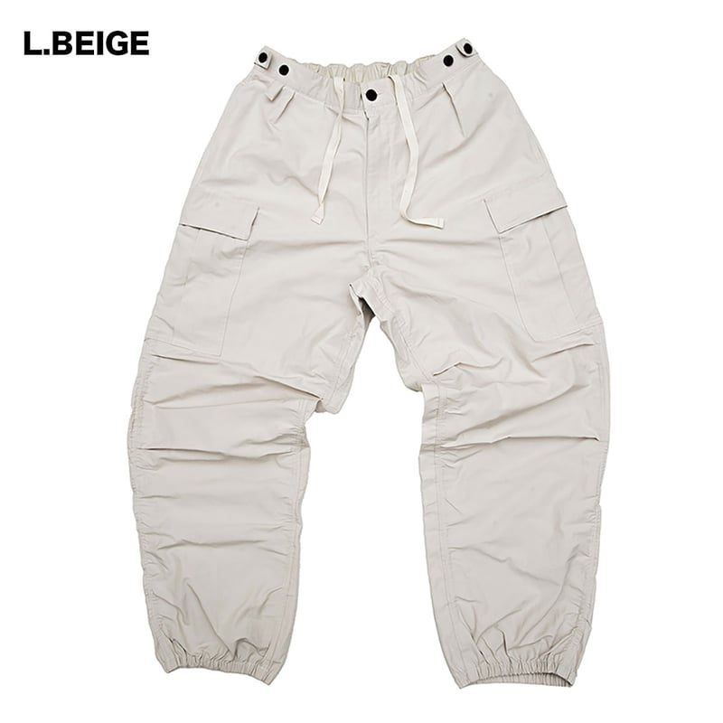 ワークパンツ/カーゴパンツ FLUTTER FLUTTER(フラッター) T/C Track Cargo Pants 3色(B.GREEN