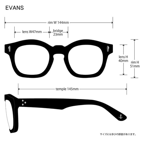 EVILACT(イーブルアクト) EVANS-02 ブラックフレームx調光スモークレンズ