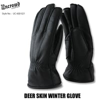 ☆セールプライス!! UNCROWD(アンクラウド) UC-600-021 DEER SKIN WINTER GLOVE