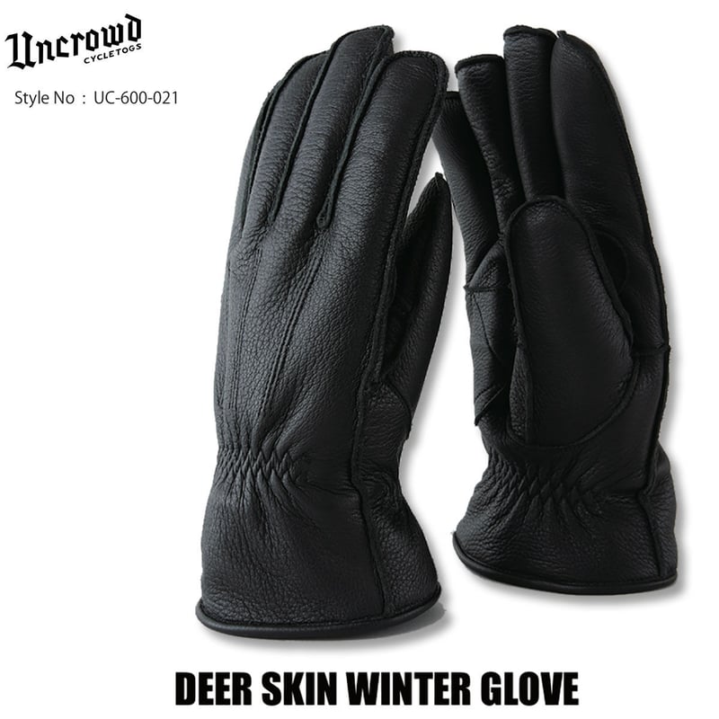 UNCROWD UC-600-021 DEER SKIN WINTERGLOVE UNCROWD UC-600-021 DEER SKIN WINTERGLOVE