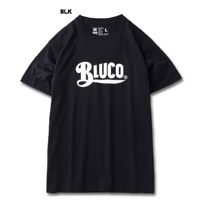 BLUCO(ブルコ) OL-22-002 PRINT TEE -Old Logo- 4色(BN...