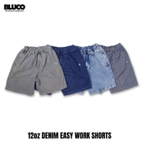 ☆セールプライス!! BLUCO(ブルコ) OL-45-004 12oz DENIM EASY WORK SHORTS 4色(BLACK/D.INDIGO/L.INDIGO/HERRINGBONE)