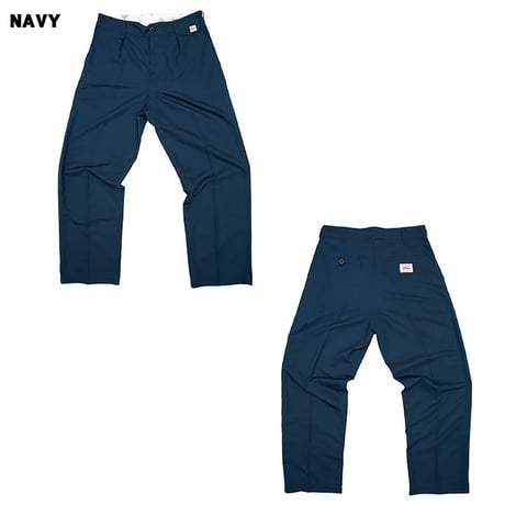 ☆セールプライス!! FLUTTER(フラッター) The Dress PE Twill Work Trousers 3色(BLACK/NAVY/GRAY)