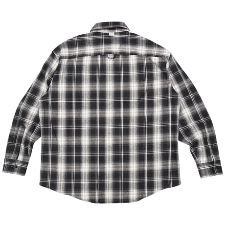 ☆セールプライス!! FLUTTER(フラッター) Regular Collar Check Shirts 2色(BLACK/NAVY)