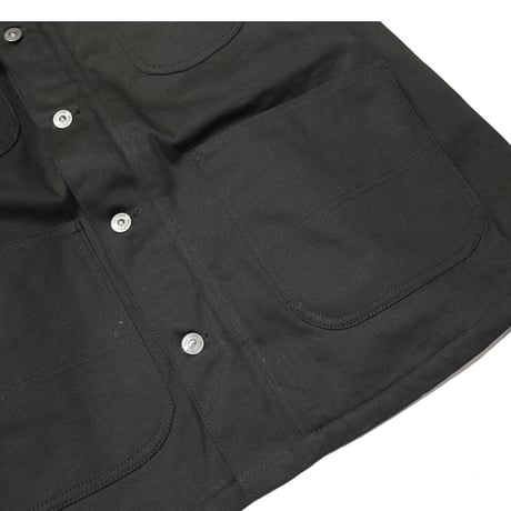 ☆セールプライス!!☆UNCROWD(アンクラウド) UC-412-022 DUCK COVERALL 2色(BLK/NVY)