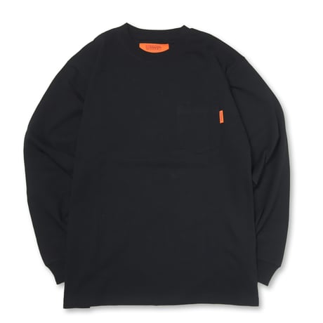 UNIVERSAL OVERALL(ユニバーサルオーバーオール) UO BACK LOGO L/S TEE26 2色(BLACK・WHITE)