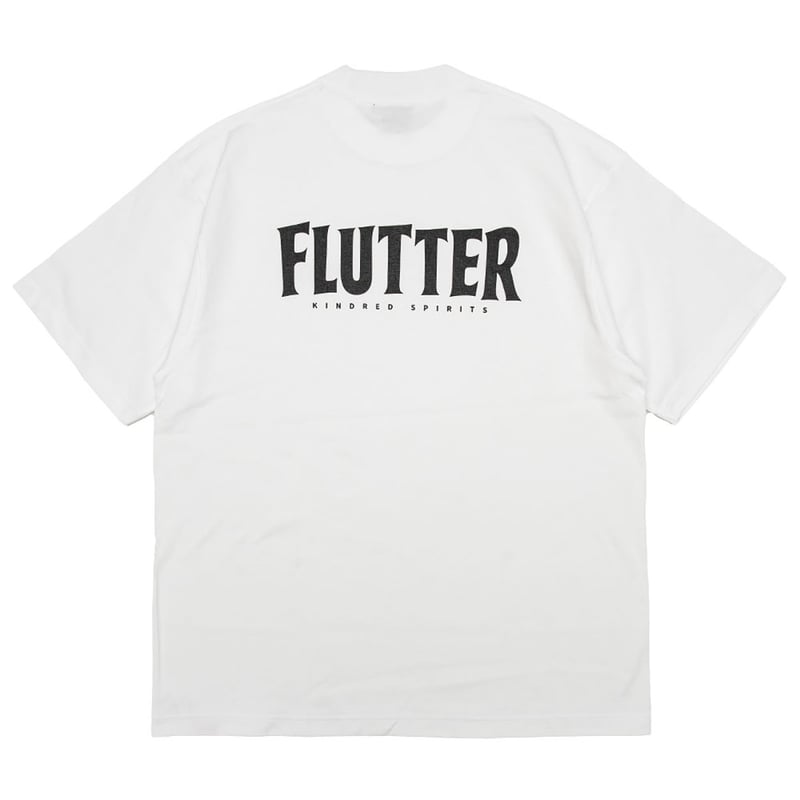 FLUTTER OG Logo S/S Tee 4色(ブラック/ホワイトxレッド/ネイビー/ホ