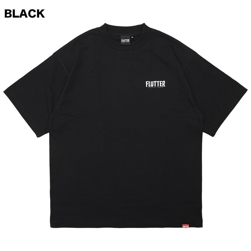 FLUTTER OG Logo S/S Tee 4色(ブラック/ホワイトxレッド/ネイビー/ホ