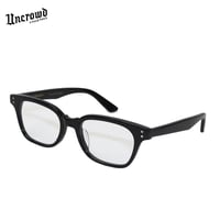 UNCROWD(アンクラウド) BIG BLUEBIRD ブラックフレームxクリアレンズ