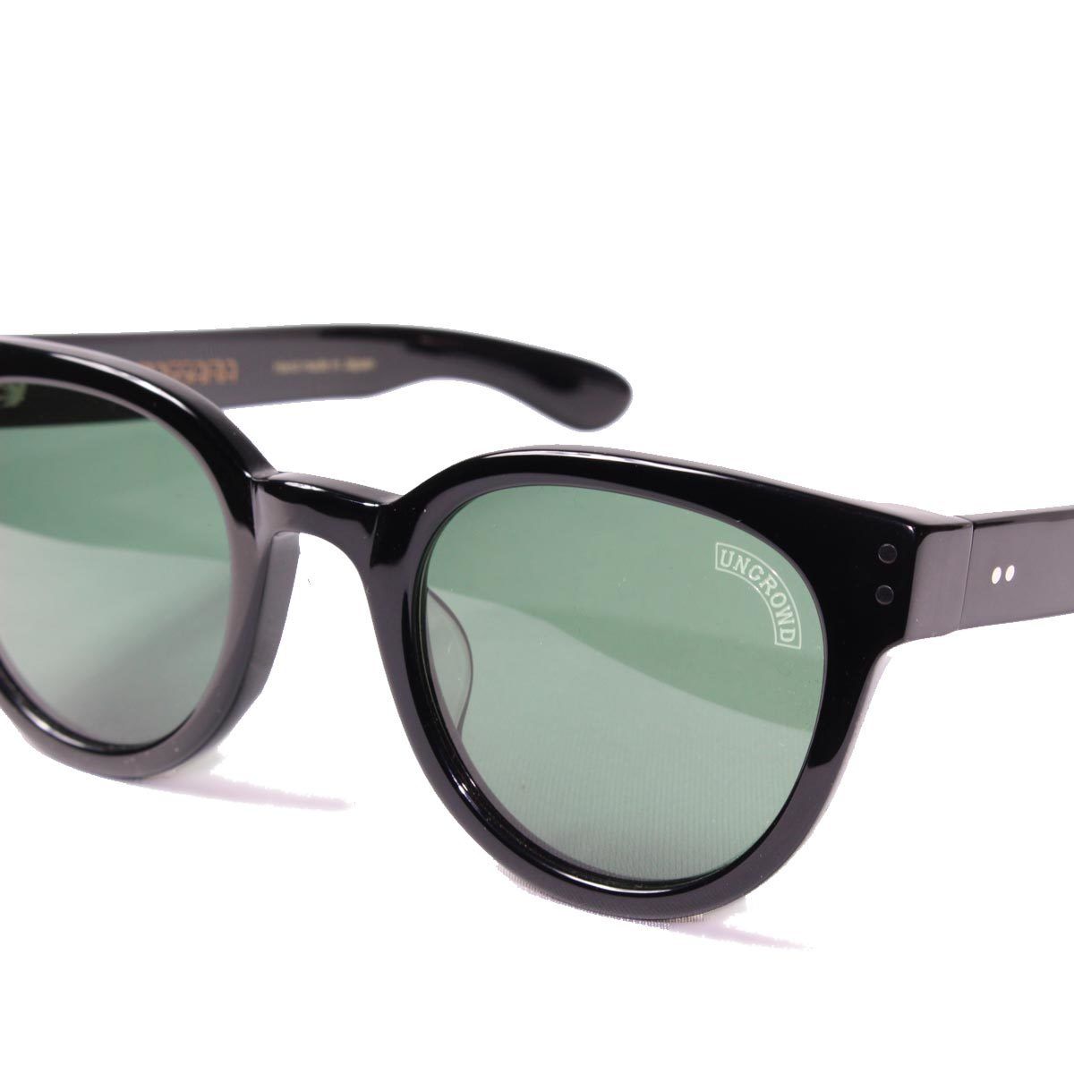 UNCROWD(アンクラウド) BASSARA ブラックフレームxグリーンレンズ