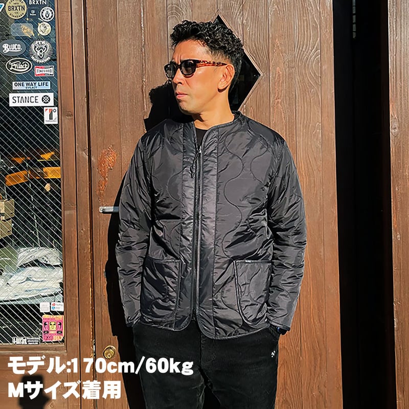 BLUCO(ブルコ) OL-1371 LINER JACKET 3色(OLV/BLK/KHK)...