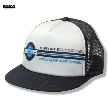 BLUCO(ブルコ) OL-215-022 MESH CAP -Enterprise- 4色(BLK-GRY/BGD-MTD/GRN-KHK/NVY-WHT)