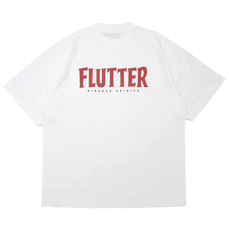FLUTTER OG Logo S/S Tee 4色(ブラック/ホワイトxレッド/ネイビー/ホ