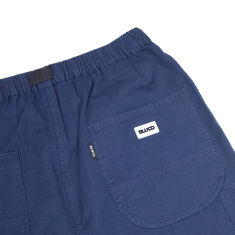 BLUCO(ブルコ) OL-45-008-26 ライトキャンバス ペインターショーツ 3色(BLACK/IVORY/NAVY)