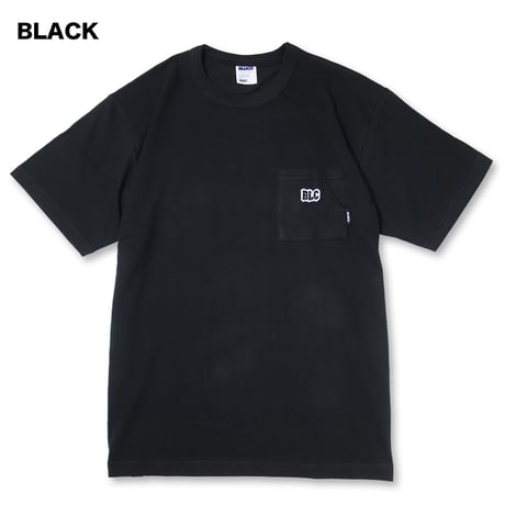 BLUCO(ブルコ) OL-22-022 ドライコットン ポケットTシャツ -BLC- 4色(BLACK/CHARCOAL/H.GRAY/WHITE)