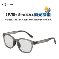 TYMER(タイマー) HARDY2 Matt Clear Grey2フレームx調光レンズ