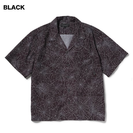 EVILACT(イーブルアクト) SPIDERWEB SS SHIRT 2色(MUSTRAD/BLACK)