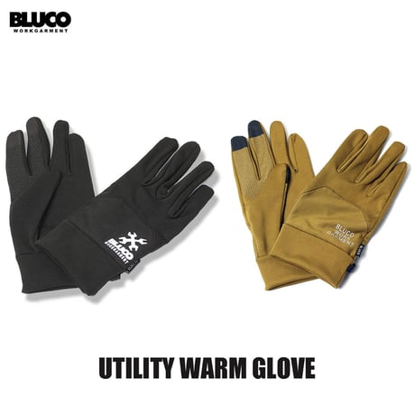 BLUCO(ブルコ) OL-303-022 UTILITY WARM GLOVE 2色(BLK/CYT)