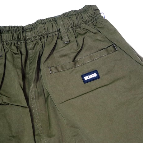 BLUCO(ブルコ) OL-45-012 スラントカーゴショーツ 4色(BLACK/KHAKI/NAVY/OLIVE)
