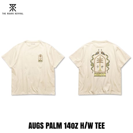 ROARK(ロアーク) AUGS PALM 14oz H/W TEE | Pins store