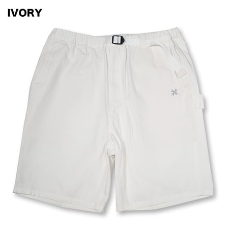 BLUCO(ブルコ) OL-45-008-26 ライトキャンバス ペインターショーツ 3色(BLACK/IVORY/NAVY)