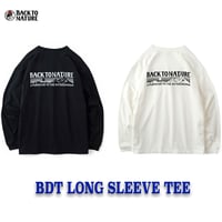 BACK TO NATURE "BDT LONG SLEEVE POCKET TEE"