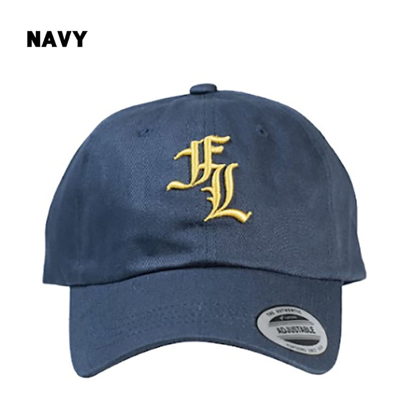 FLUTTER FL logo 6Panel CAP (BLACK/WHITE/L.BEIGE