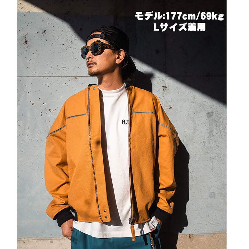 FLUTTER カップショルダージャケット　XL FLUTTER(フラッター) Duck Cape Shoulder Jacket 3色(WHI