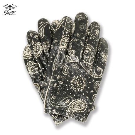 Lamp gloves -Utility glove Shorty- PAISLEY BLACK