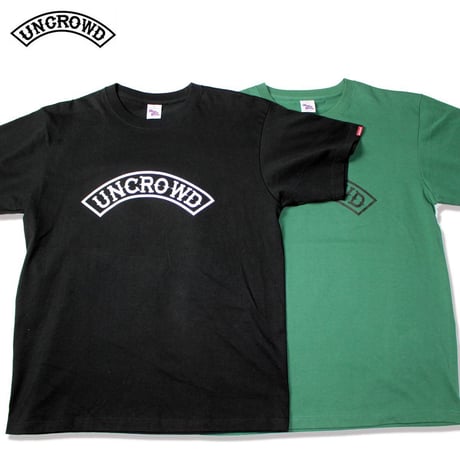 ☆セールプライス!!☆UNCROWD(アンクラウド) UC-800-19 PREMIUM QUALITY TEE'S -uncrowd- 全3色(ブラック・ホワイト・グリーン)