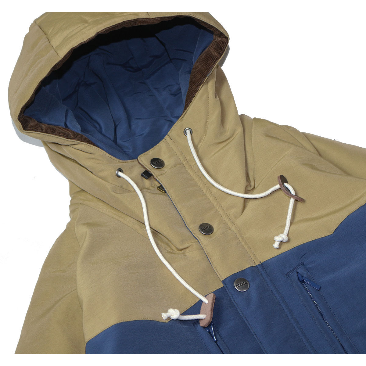 BLUCO(ブルコ) OL-047-022 MOUNTAIN PARKA 4色(BLK/B.R