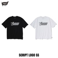 EVILACT(イーブルアクト) SCRIPT LOGO SS 2色(BLACK/WHITE)
