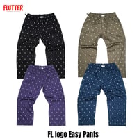 ☆セールプライス!! FLUTTER O/E FL logo Easy Pants (BLACK/OD/PURPLE/NAVY)