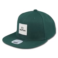 ☆セールプライス!! BRIXTON(ブリクストン) ALPHA SQUARE MP SNAPBACK Spruce