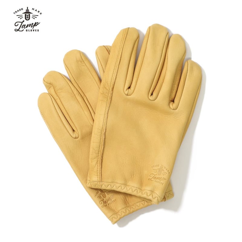 【LAMP GLOVES】UTILITY GLOVE SHORTY- CAMEL Lamp gloves -Utility glove Shorty- Camel | Pins