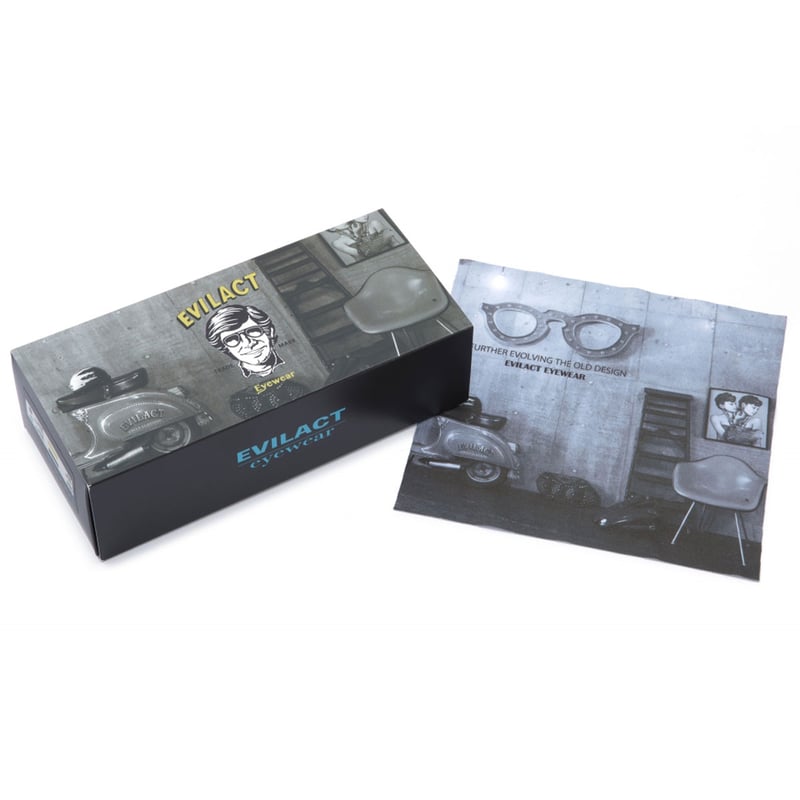 evilact FLANDERS 調光サングラス EVILACT(イーブルアクト) FLANDERS ブラウンマーブルフレームx調光