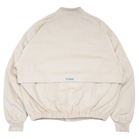 ☆セールプライス20%OFF!! FLUTTER(フラッター) CORDUROY BOMBER JACKET 3色(BLACK/BROWN/SAND)
