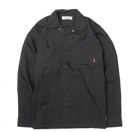 BLUCO(ブルコ)OL-109-021 STD WORK SHIRTS L/S 全3色(ブラック・グレー・ネイビー)