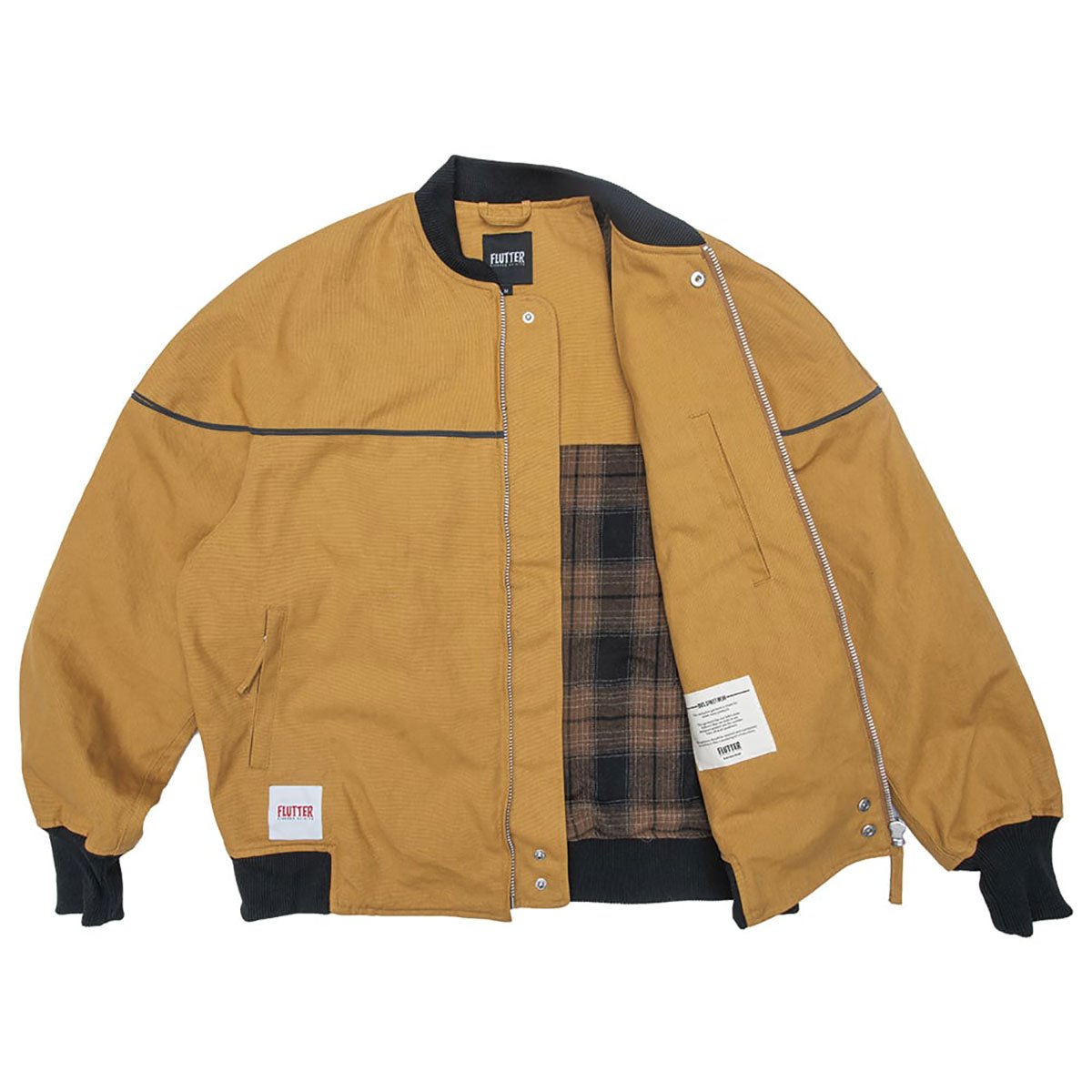 FLUTTER(フラッター) Duck Cape Shoulder Jacket 3色(WHI