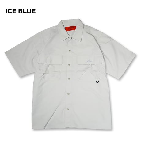 UNIVERSAL OVERALL(ユニバーサルオーバーオール) Uni Ease Work Shirt 2色(BLACK・ICE BLUE)