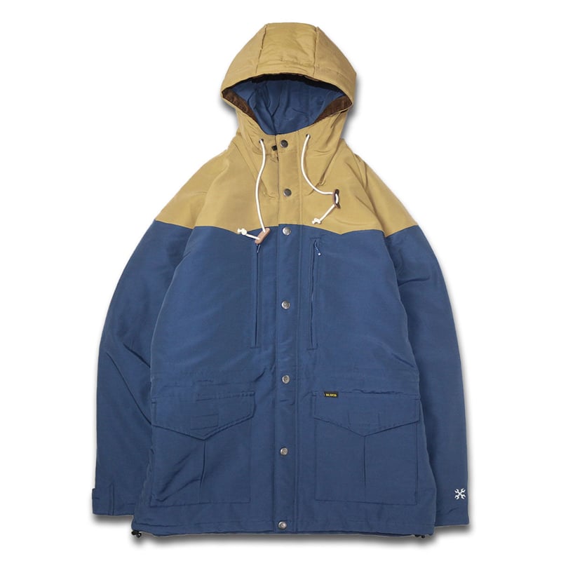 BLUCO(ブルコ) OL-047-022 MOUNTAIN PARKA 4色(BLK/B.R